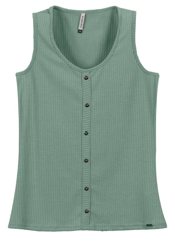 Marialícia - Regata Feminino Adulto Verde 4