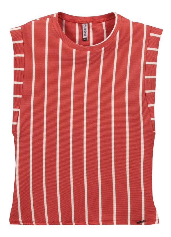 Marialícia - Regata Feminino Adulto Vermelho 3