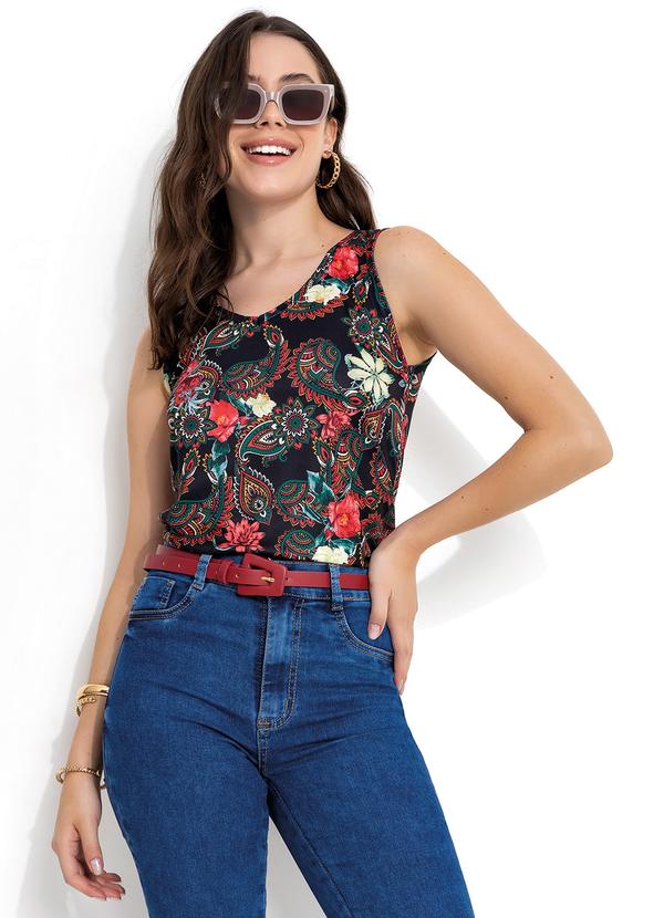 Moda Pop - Regata Floral Dark 3