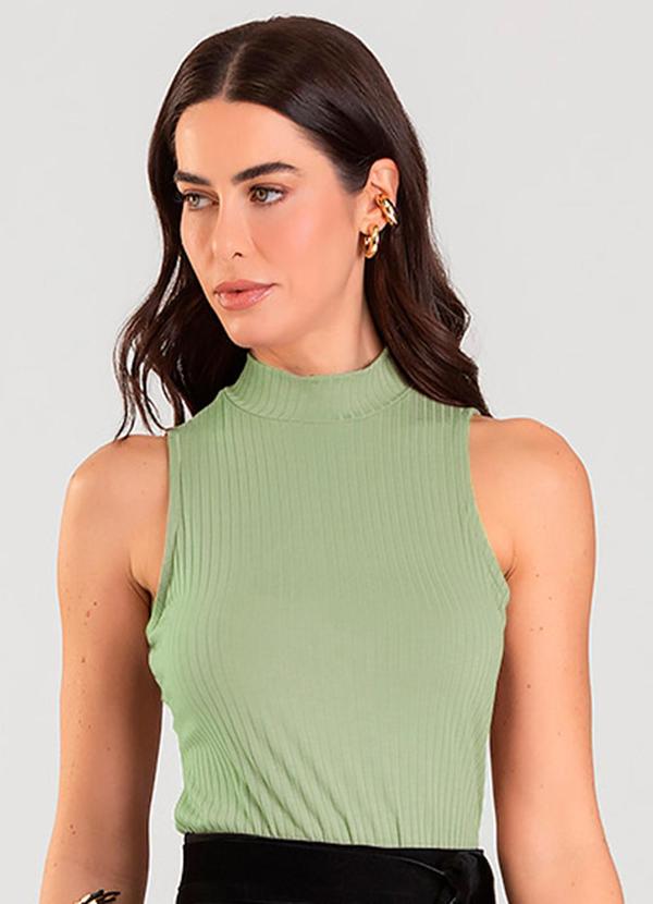 Dianna - Regata Gola Alta Feminina Verde