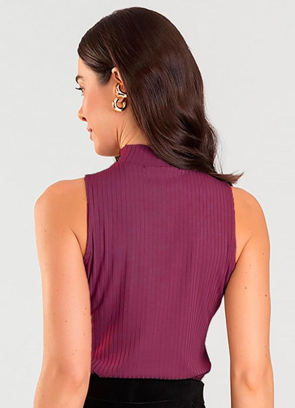 Dianna - Regata Gola Alta Feminina Vermelho 2