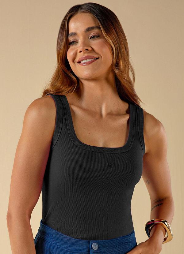 Use Modo - Regata Gola U Preto