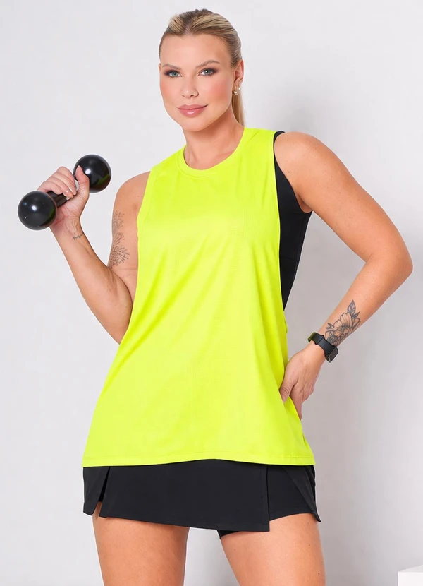 Hay Fit - Regata Joice Amarelo Neon Explore
