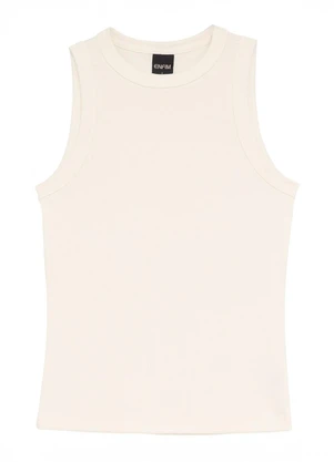 Enfim - Regata Justa Canelada Off White - ENFIM
