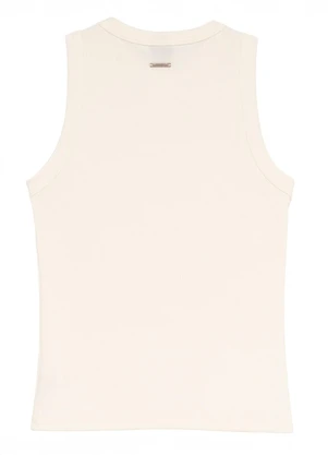 Enfim - Regata Justa Canelada Off White - ENFIM