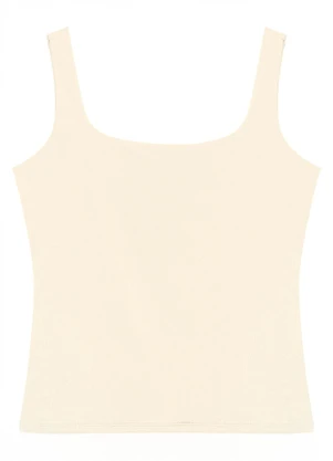 Enfim - Regata Justa em Malha Off White - ENFIM