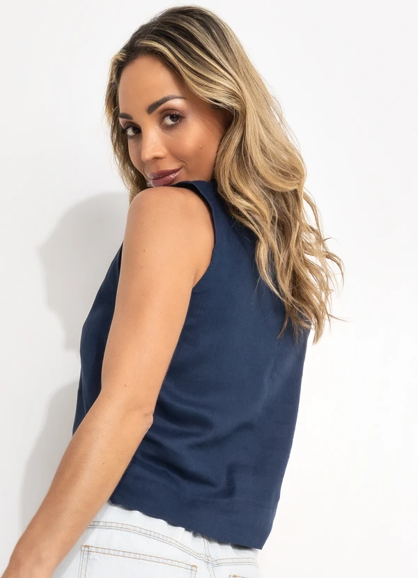 Souq - Regata Linho Azul 2