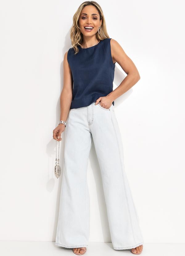 Souq - Regata Linho Azul 3