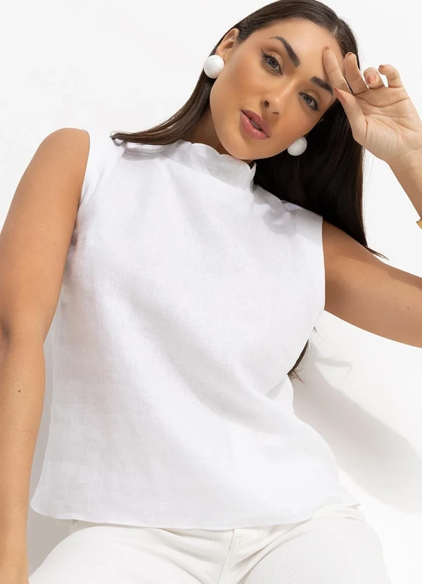 Souq - Regata Linho Branco