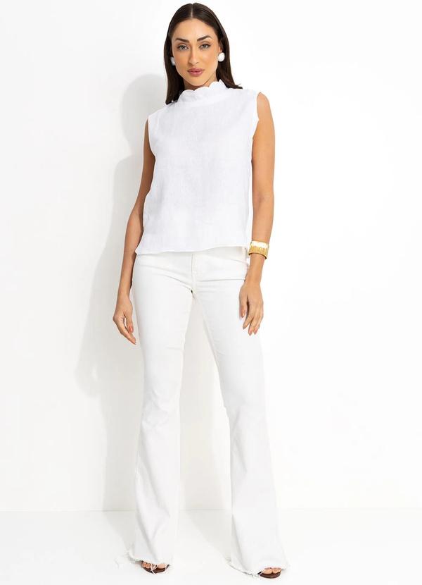 Souq - Regata Linho Branco 3