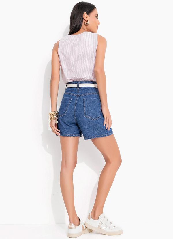 Quintess - Regata Listrado Devorê em Voil Devorê 4