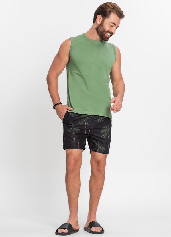 Rovitex - Regata Masculina Básica Verde 3