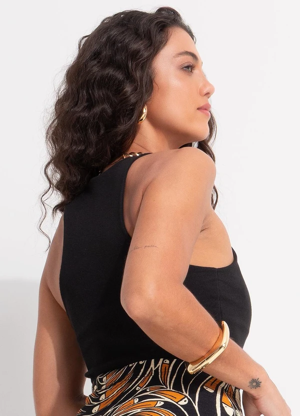 Farm - Regata Maxi Flor Preto 2