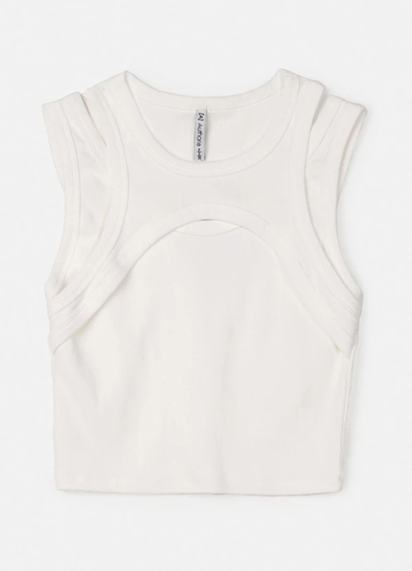 Authoria - Regata Off White Assimétrica Off White