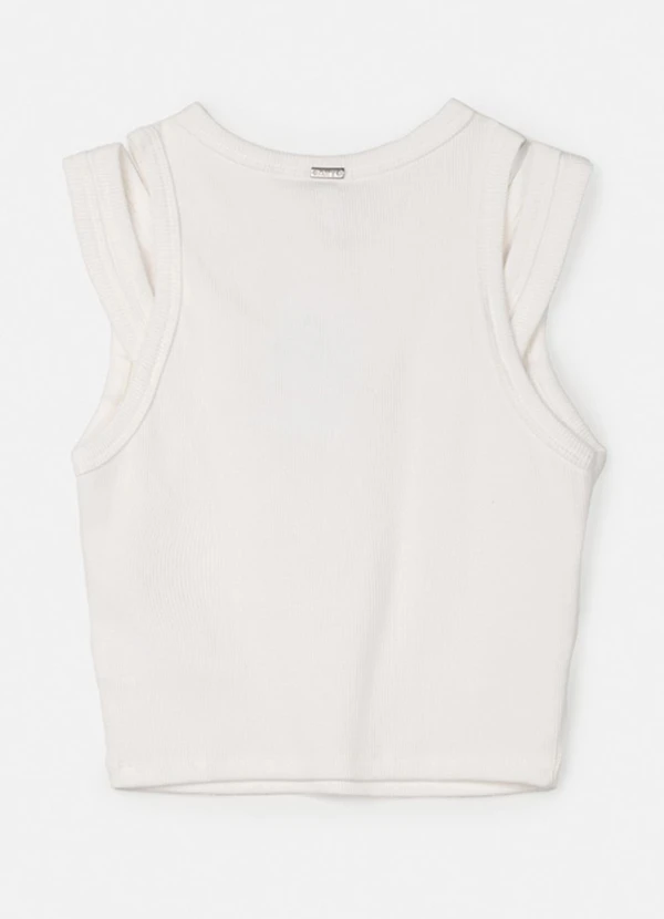 Authoria - Regata Off White Assimétrica Off White 2