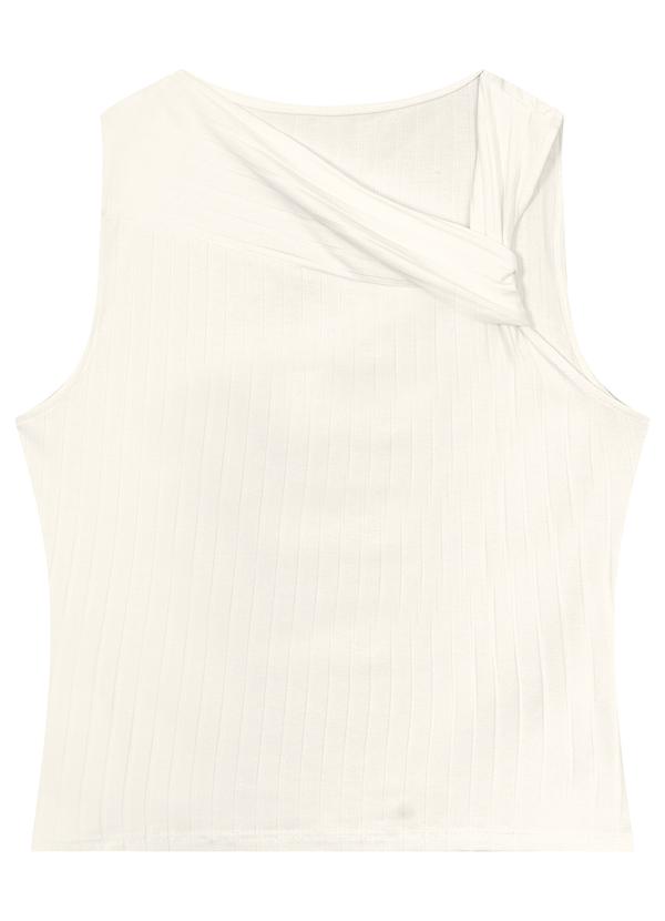 Malwee - Regata Off White Cropped Canelada