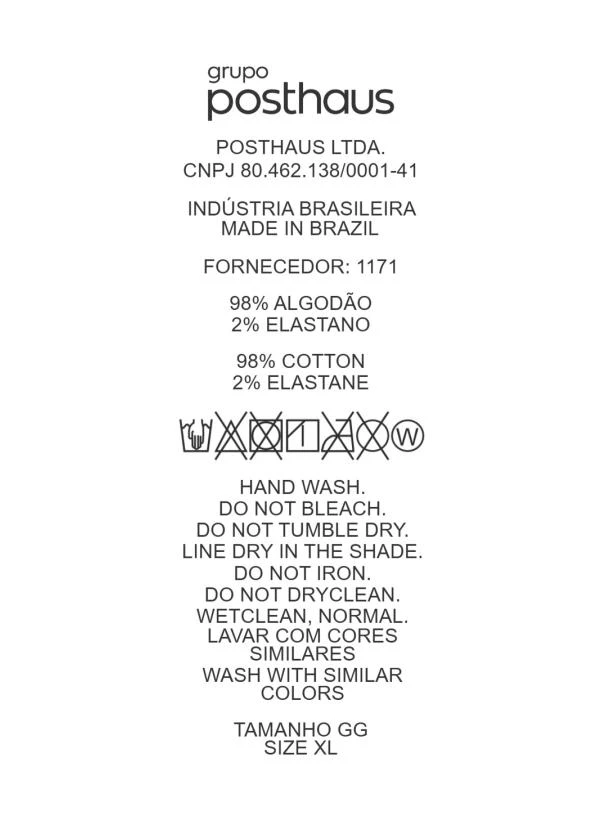 Marguerite - Regata Preto em Canelado 6