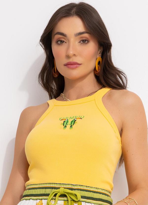 Farm - Regata Rib Rio Tucanos Amarelo