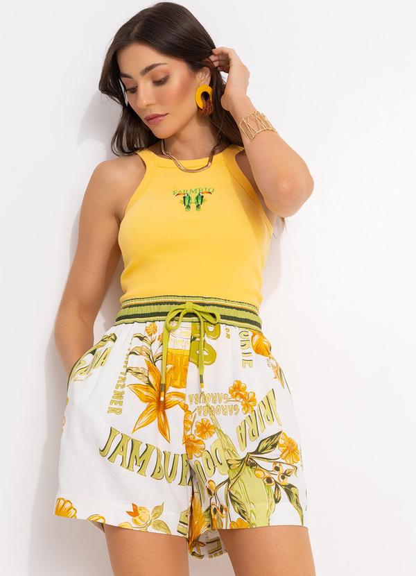 Farm - Regata Rib Rio Tucanos Amarelo 6