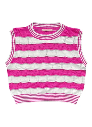 Angel - Regata Tricot Rosa - ANGEL