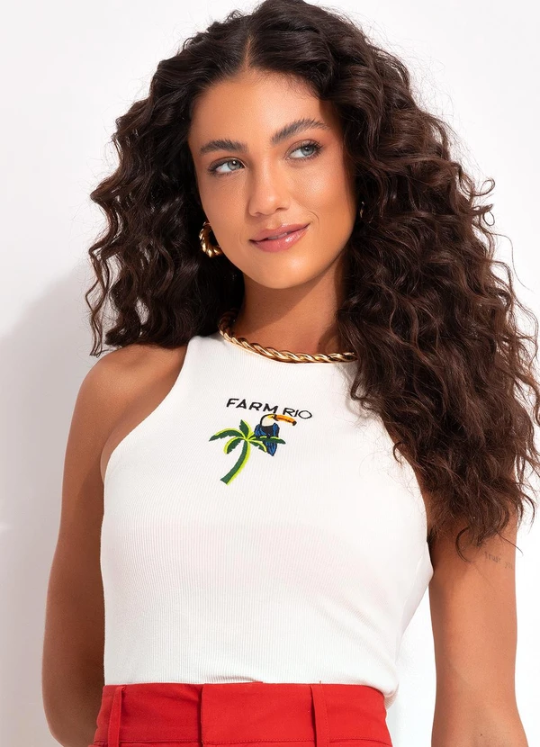 Farm - Regata Tucaníssimo Off White