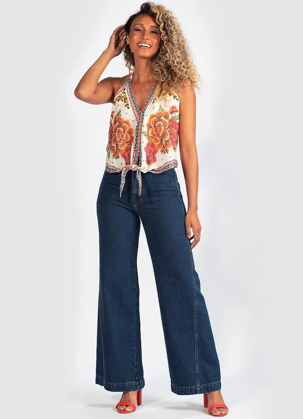 Farm - Regata Viscose Rio de Cor Bege 3