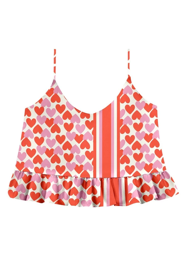 Angel - Regata Viscose Vermelho