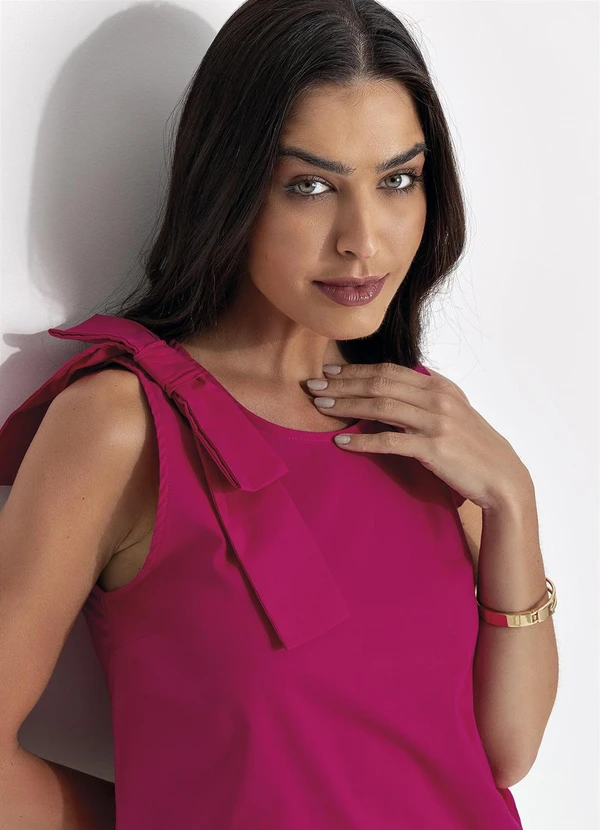 Fakini - Regata em Tricoline Rosa 4