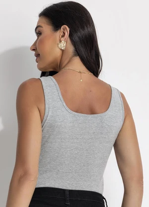 Fakini - Regata em Cotton Cinza - FAKINI