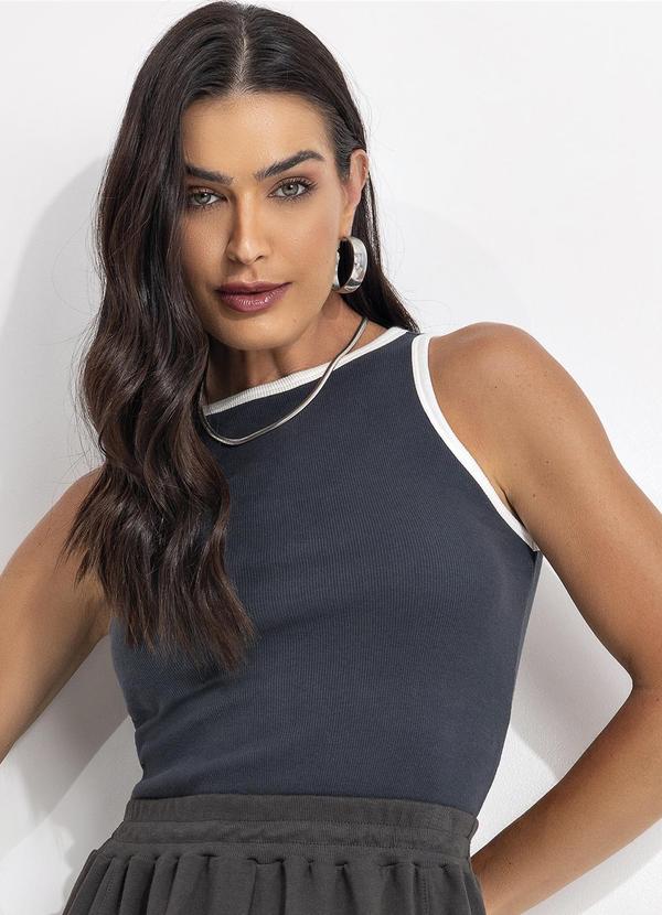 Fakini - Regata Canelada Cinza