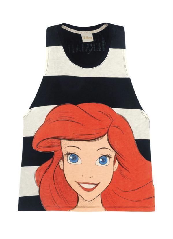 Angel - Regatão Ariel Disney Preto