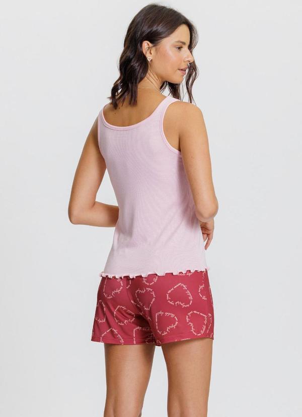 Mensageiro do Sonhos - Short Doll Liganete Regata + Embalagem Rosa 2
