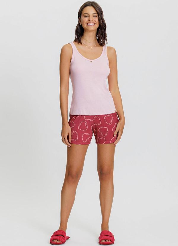 Mensageiro do Sonhos - Short Doll Liganete Regata + Embalagem Rosa 3