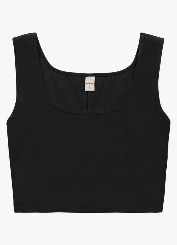Rovitex - Top Básico Feminino em Ribana Preto 5