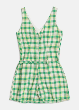 Authoria - Jump Xadrez com Cinto  Verde - AUTHORIA