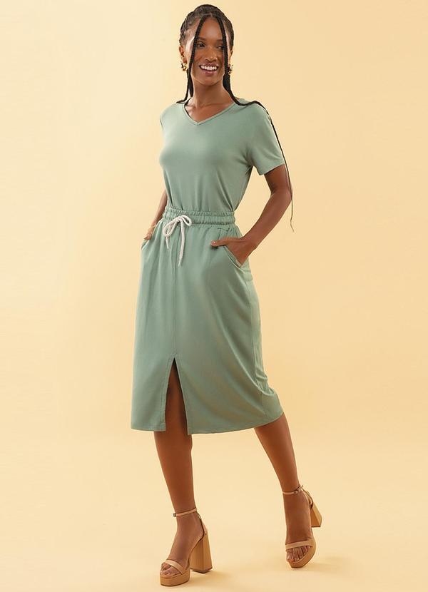 Soft Bonni - Saia Adulto Moletinho de Viscose Verde 3