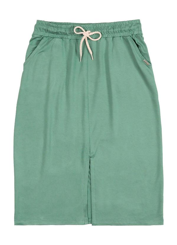 Soft Bonni - Saia Adulto Moletinho de Viscose Verde 4