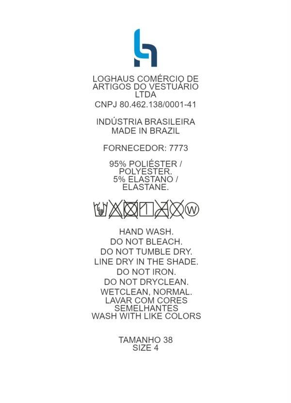 Quintess - Saia Caramelo em Crepe Plano 5