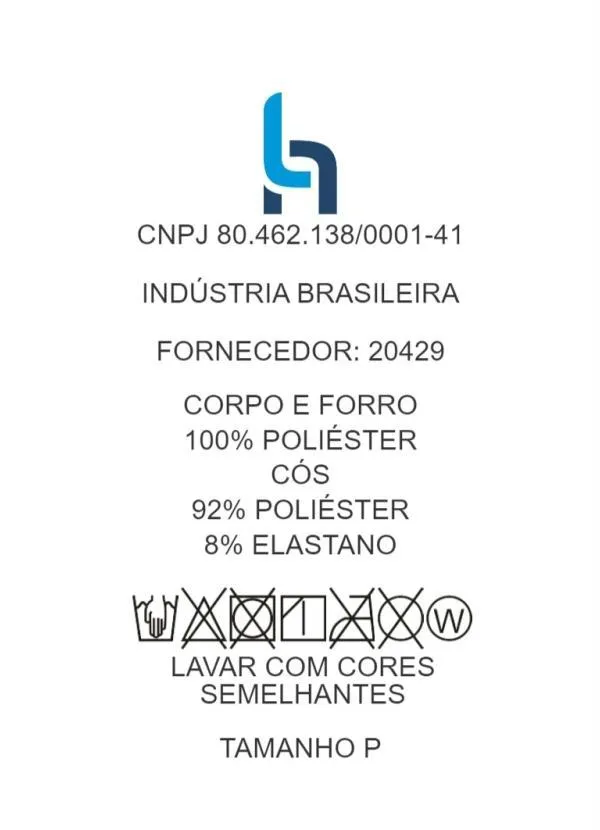 bonprix - Saia Cintura Alta de Tweed Preta 3