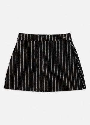 Authoria - Saia com Risca de Giz Preto - AUTHORIA