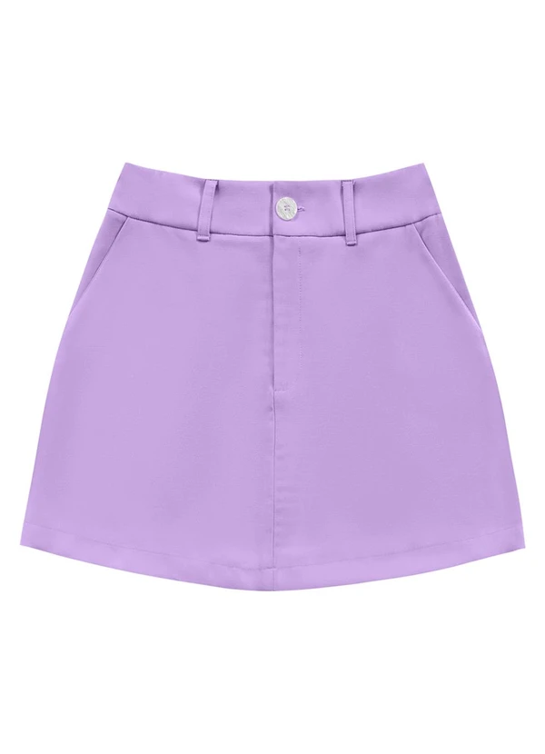 Angel - Saia Curta Alfaiataria Roxo 1