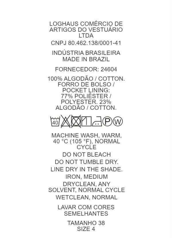 Quintess - Saia Curta Jeans com Barra Desfiada 8