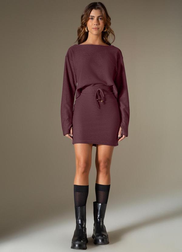 Use Modo - Saia Curta Style Roxo 2