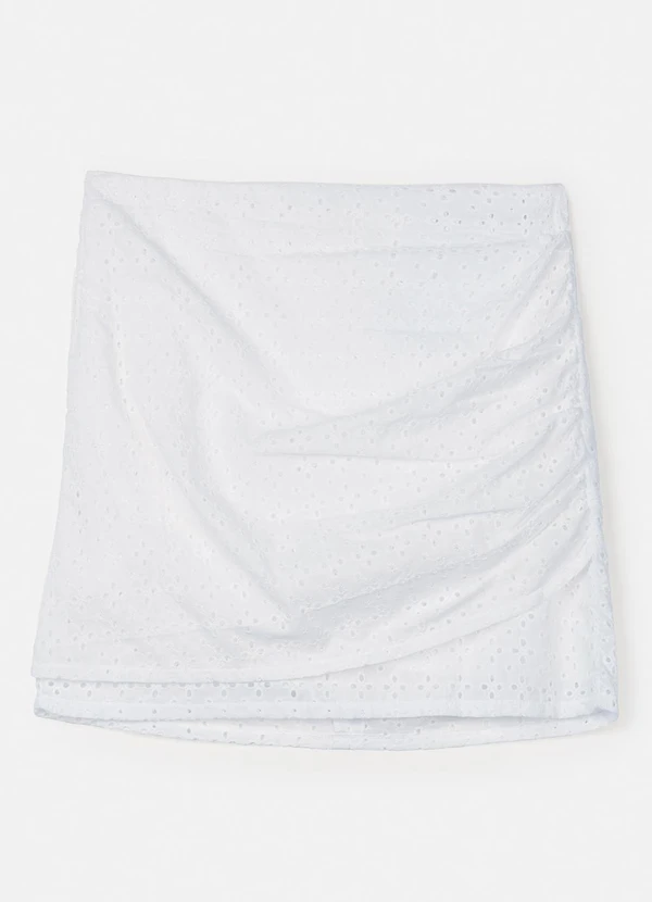 Authoria - Saia de Laise Off White Drapeada Off White 5