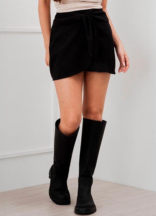 Amo Brand - Saia Duda Preta