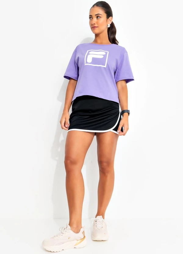 Fila - Saia Feminina Sportstyle Preto 3