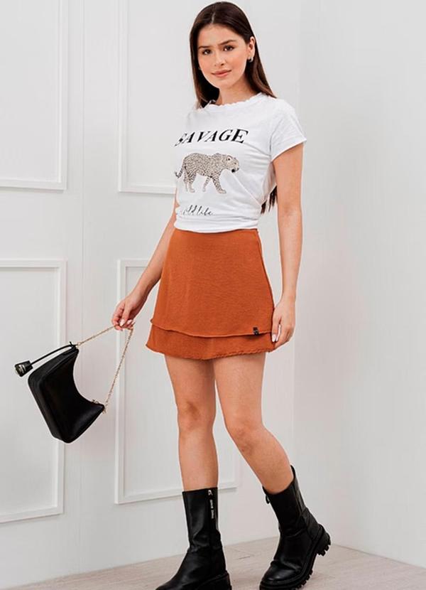 Amo Brand - Saia Manu Canela 3