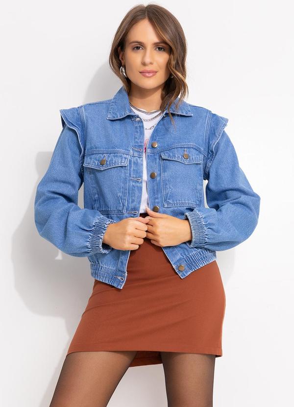 Quintess - Saia Marrom em Sarja 5