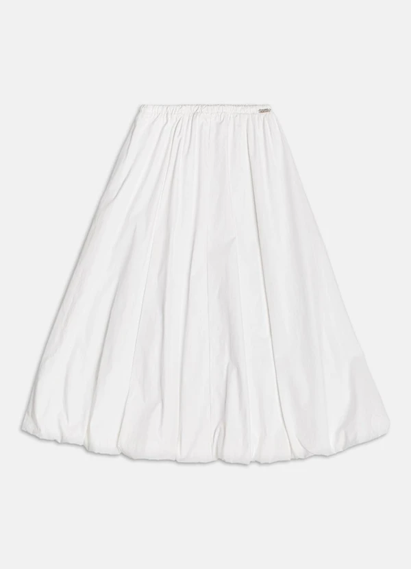 Authoria - Saia Midi Balonê  Off White 2