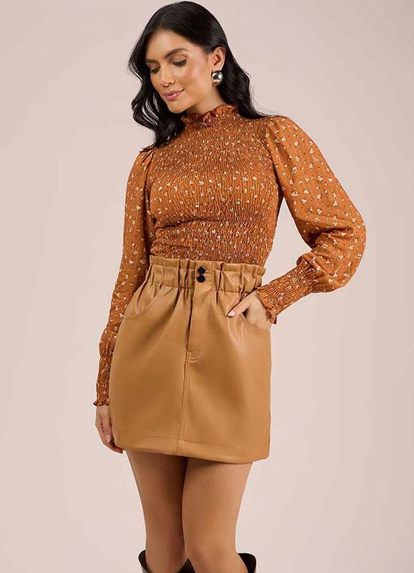 Angel - Saia Mini Marrom 3